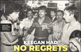 Keegan Had No Regrets By George Das