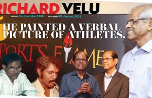 Remembering R.Velu